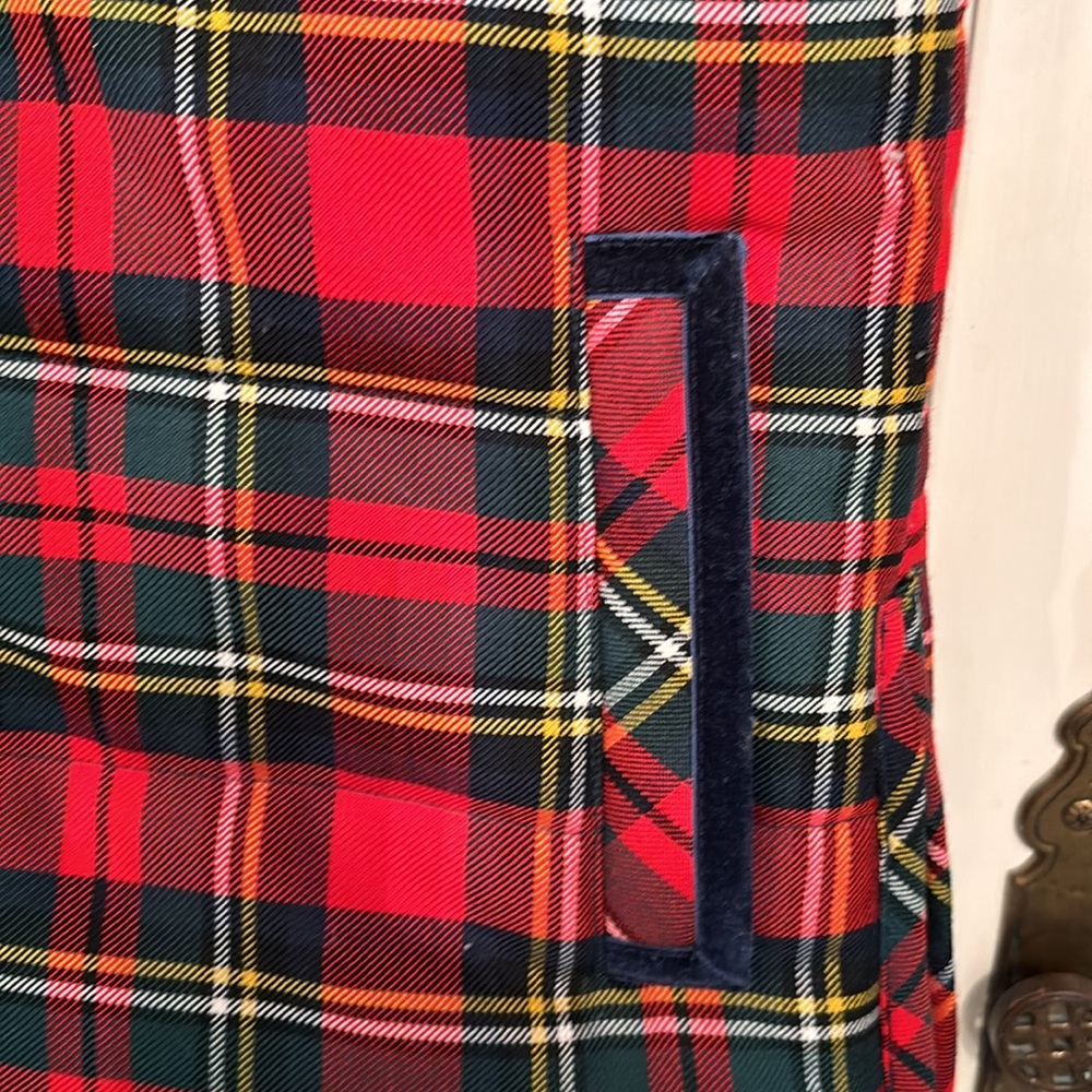 J. Crew Holiday Plaid Vest View 3